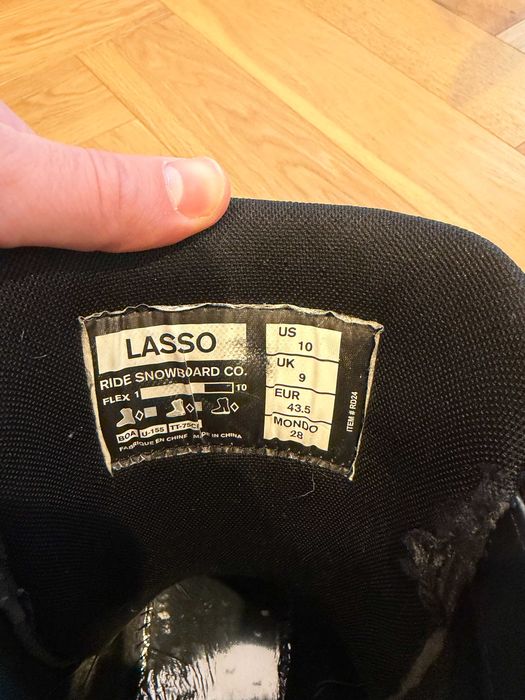 Ботуши за сноуборд Ride Lasso 2024 – размер EU 43.5 / US 10
