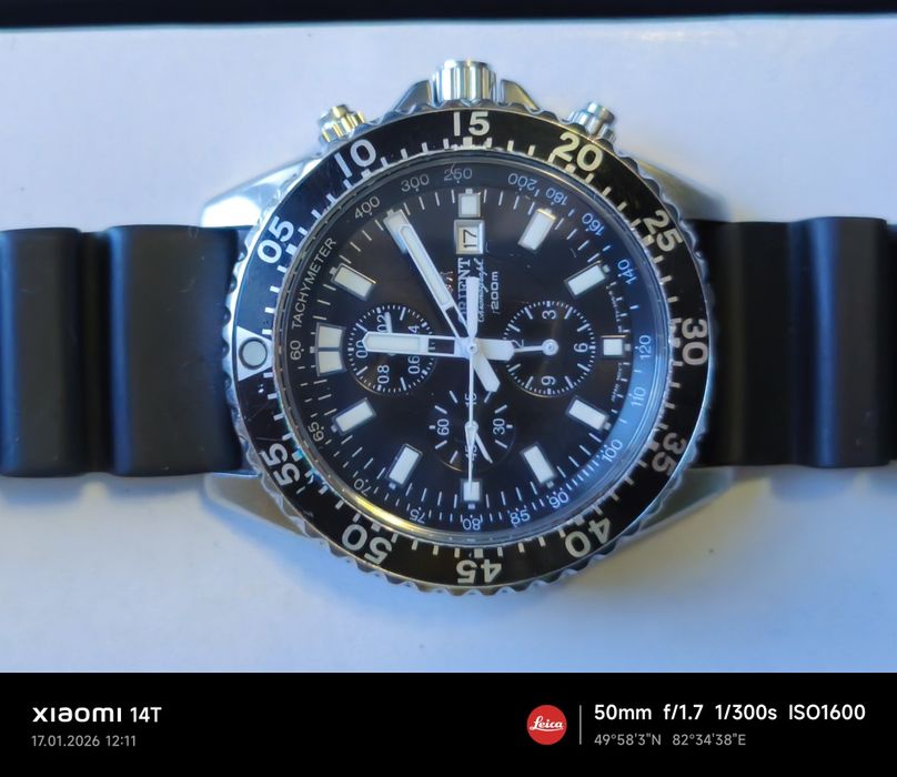 ORIENT CAPTAIN. Часы механические Япония.