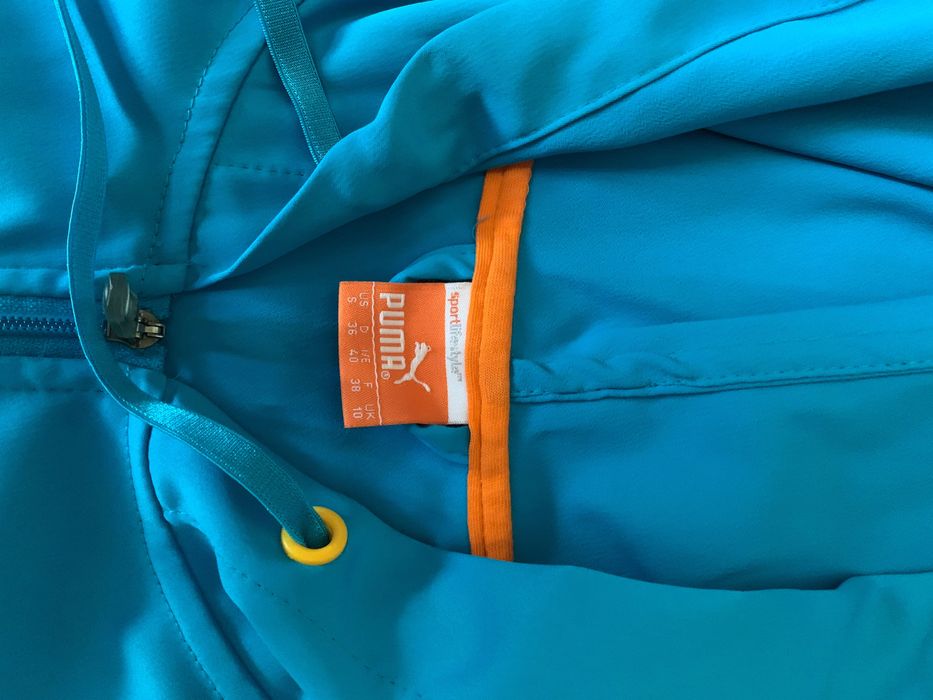 Суитшърт суичър горнище PUMA в ярко синьо, размер 36 S