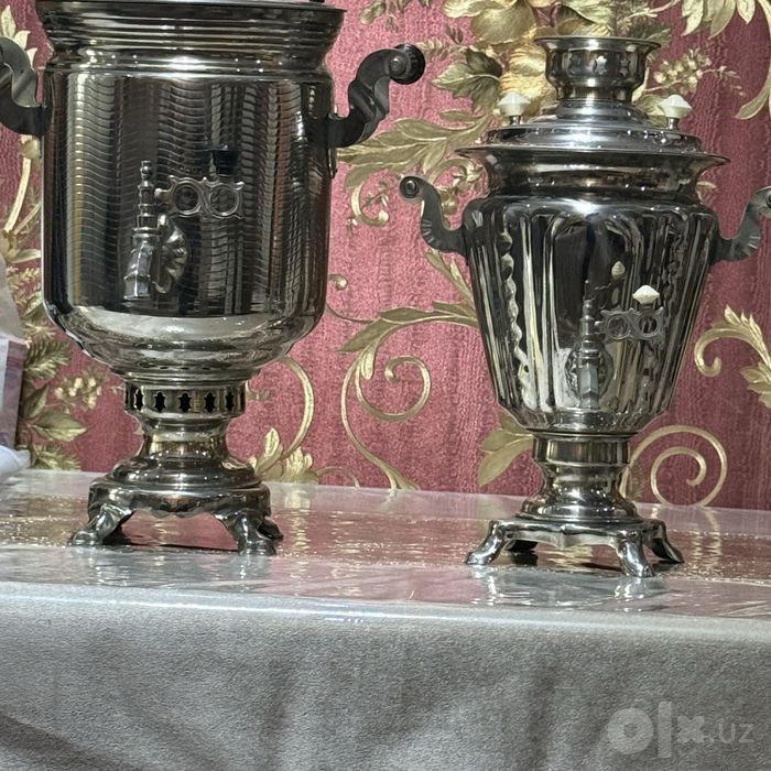 Самовар на углях и электрический продам дешево