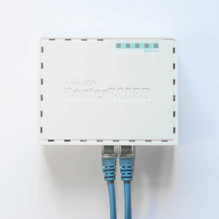 Маршрутизатор 	MikroTik	hEX (RB750Gr3)