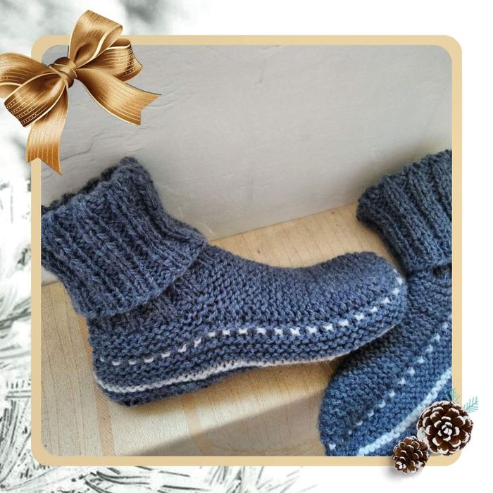 Продам вязаные следки,носки,сапожки