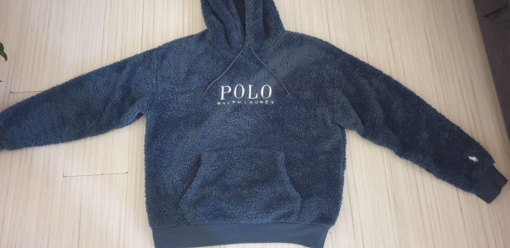 POLO Ralph Lauren Pile Fleece Jumper Hoodie Mens Size  M  ОРИГИНАЛ! Мъжко Горнище!