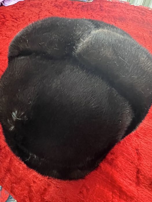 Норковая шапка новая
