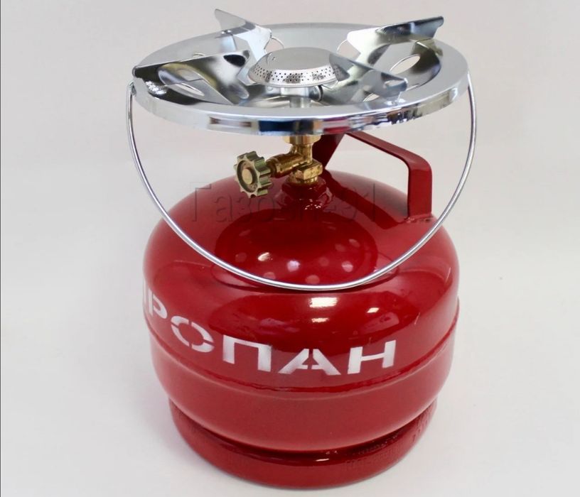 Газовые баллоны и таганки