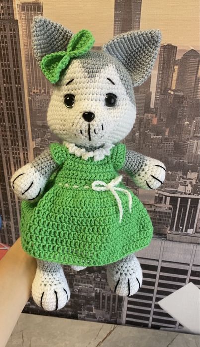 Вязаные игрушки продам