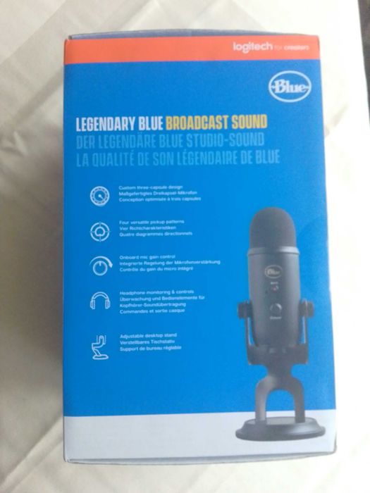 Microfon profesional Logitech Blues Yeti