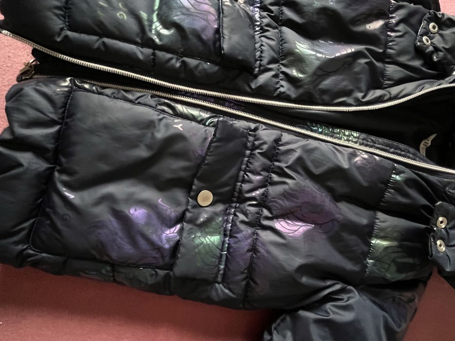 Geaca  iarna 122 /128 H&M unicorn