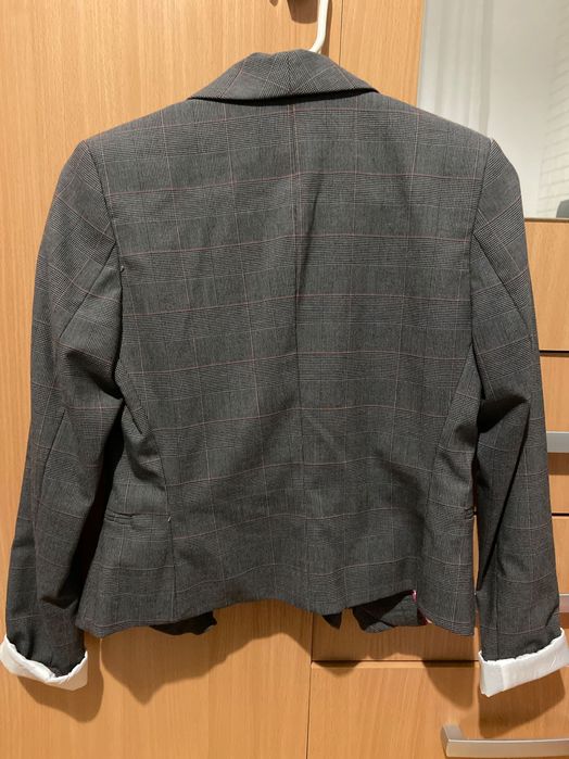 Сиво елегантно сако H&M, размер XS