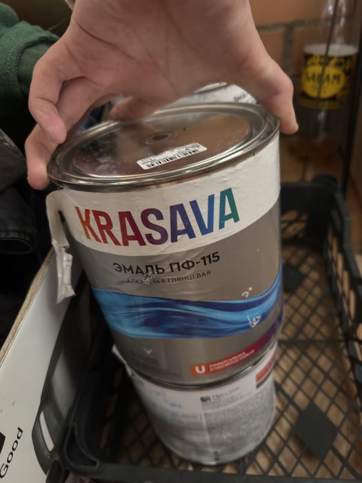 Продам краску  KRASAVA…