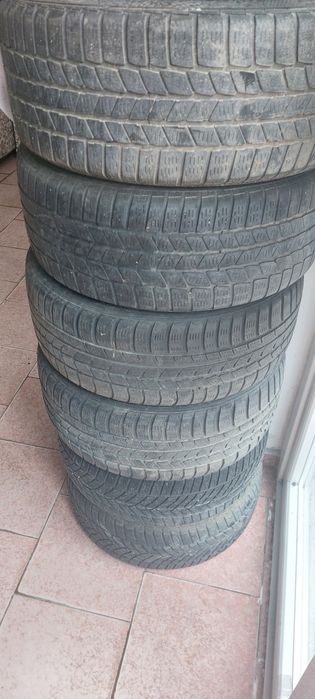 Vând anvelope second hand M+S