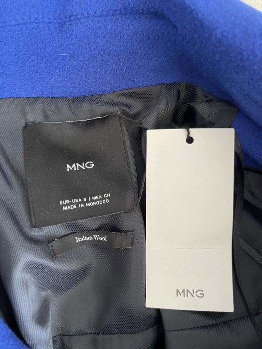 Palton Lana Mango cu eticheta