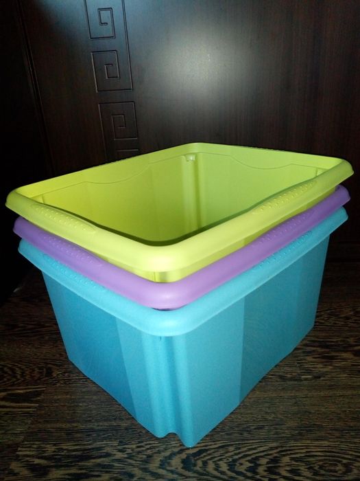 Кош за пране 48l,плетен кош от ратан,кашпа за цветя и др.