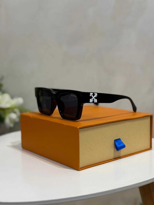 ochelari off-white negri cu off white - alb