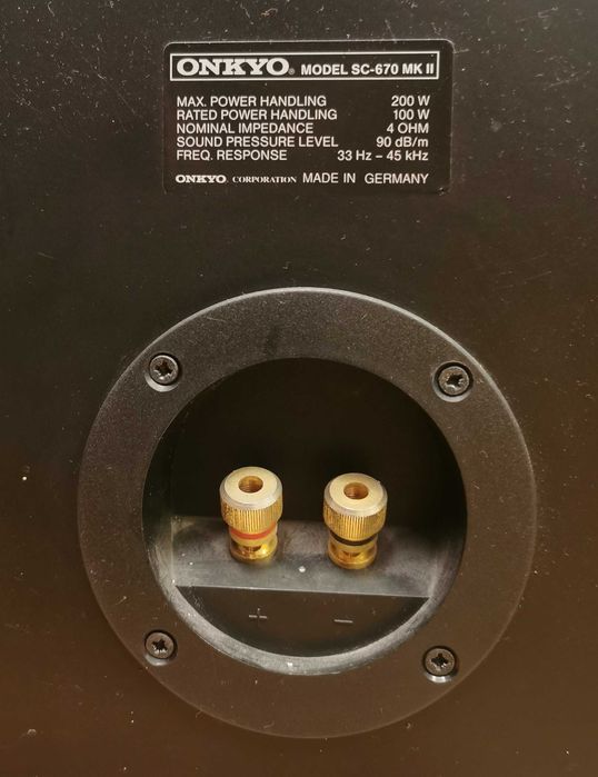 Тонколони Onkyo SC-670 MK II Hifi