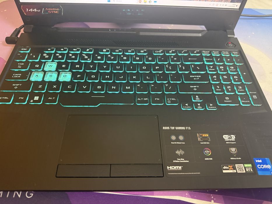 Laptop Gaming i5 11400H / RTX 3050 Ti / 16GB RAM / 144Hz / SSD NVMe