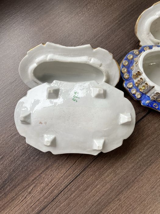 Set doua casete portelan