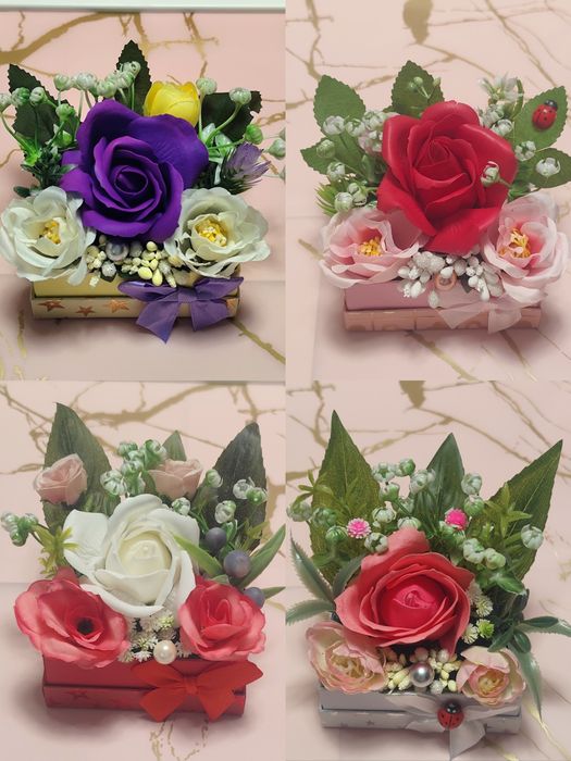 Aranjament floral pentru 1 Martie