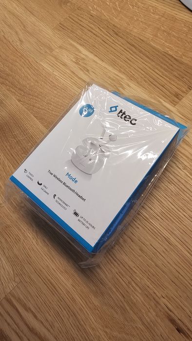 Безжични слушалки TTEC неразпечатвани



Bluetooth TWS слушалки TT