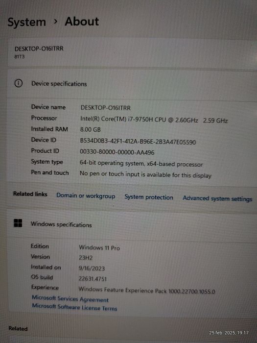 Laptop Lenovo Legion