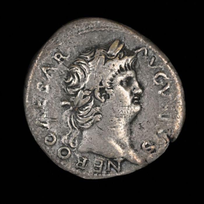 Динарий Нерона 54-68г. Римская империя