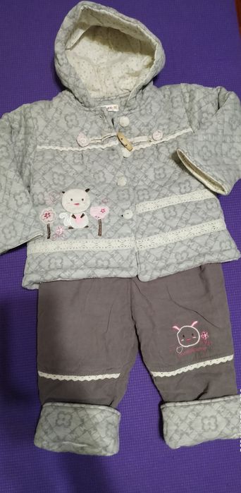 Одежда Зимний комплект тёплый на 2-4 года.