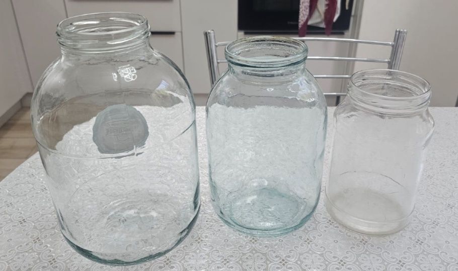 Продам стеклянные банки