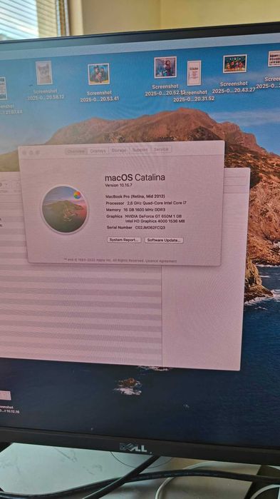 macbook pro 16 2012