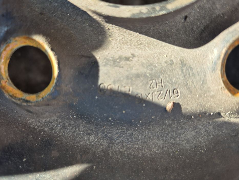 4бр стоманени джанти за фолксваген Ауди и сеат/ 6.5ж Х16/ ет 50/