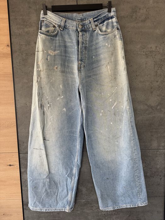 Acne Studios Loose fit jeans 2023F light blue