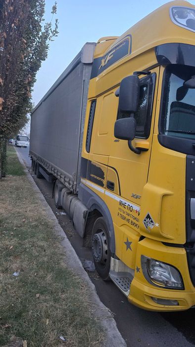 Комплект Тягач DAF 480 (EURO 6) с прицепом SCHMITZ Mega 105m3  FULL
