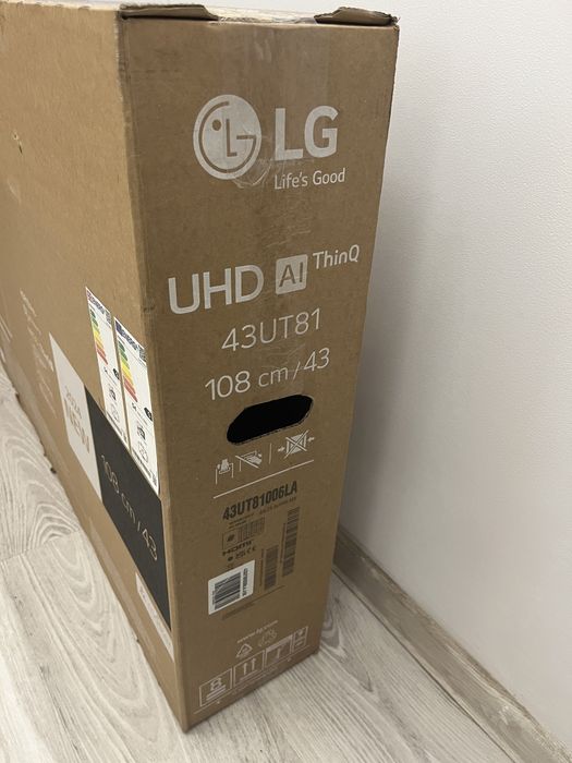 TV LG 43UT81 43” 4K UHD Smart TV (2024)