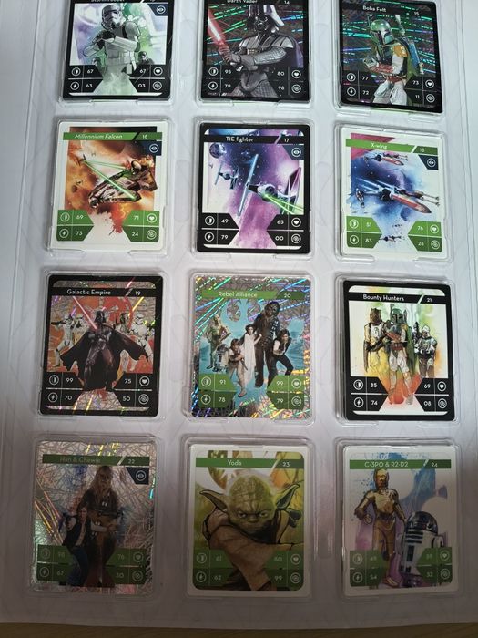 Album cartonase Star Wars de colecție