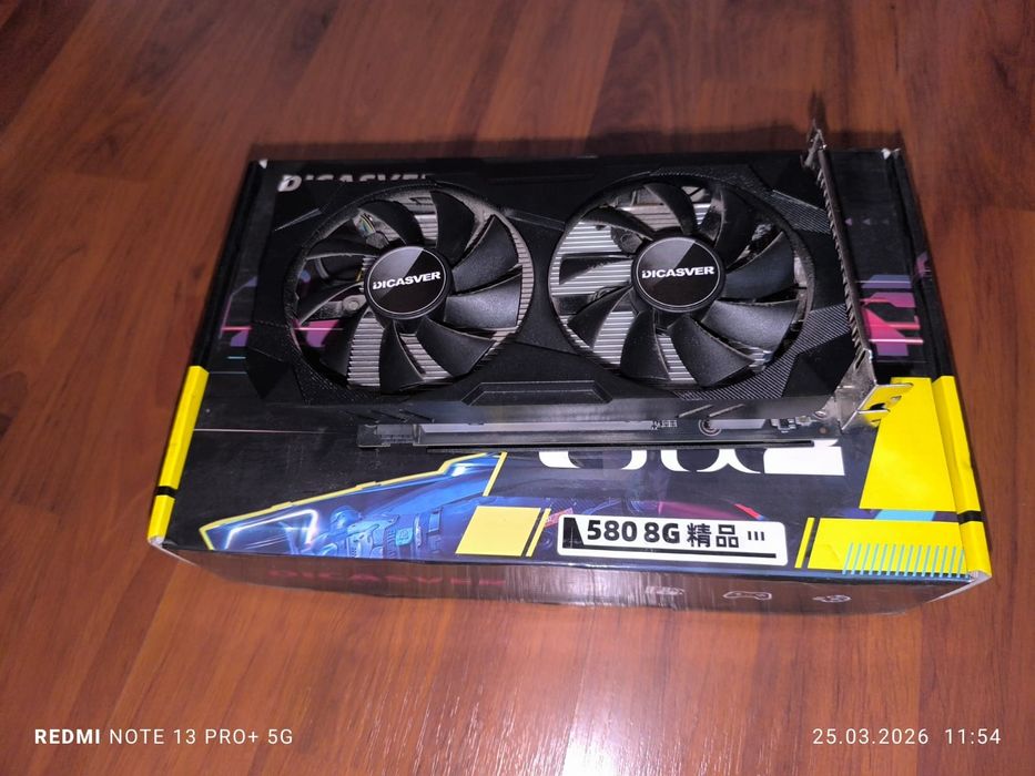 Видеокарта Rx580 8g Dicasver