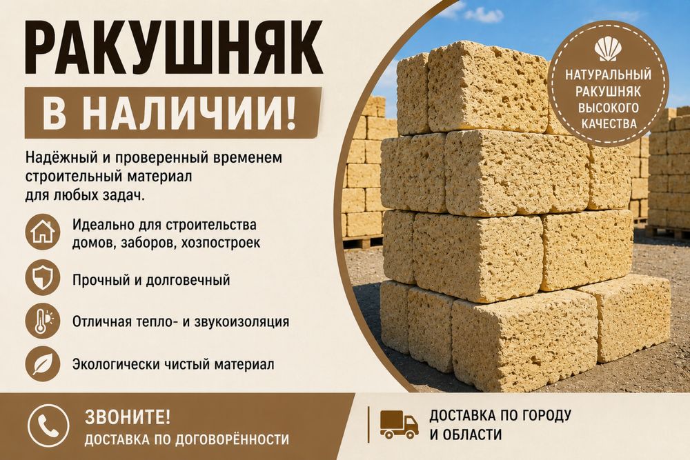 Не дорого Ракушняк