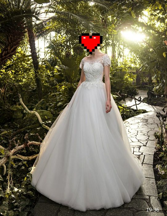 Rochie de mireasa Eden Bride de tip Printesa, Marimea S/M, Ploiesti