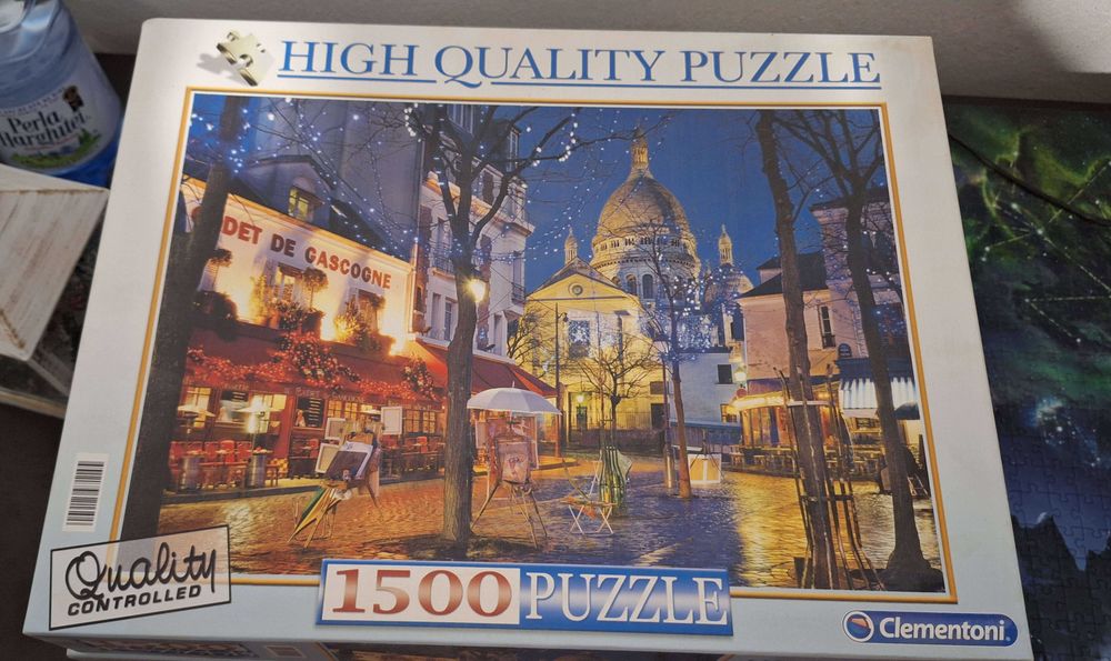 Puzzle 1500 de piese - Peisaj de iarna