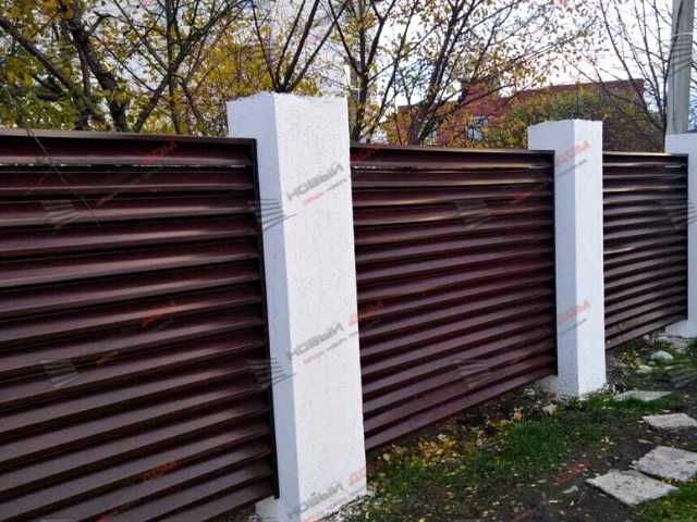 Забор жалюзи от производителя
