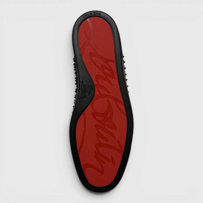 Christian Louboutin High Top Spike Sneakers – Negri – Mărimea 43