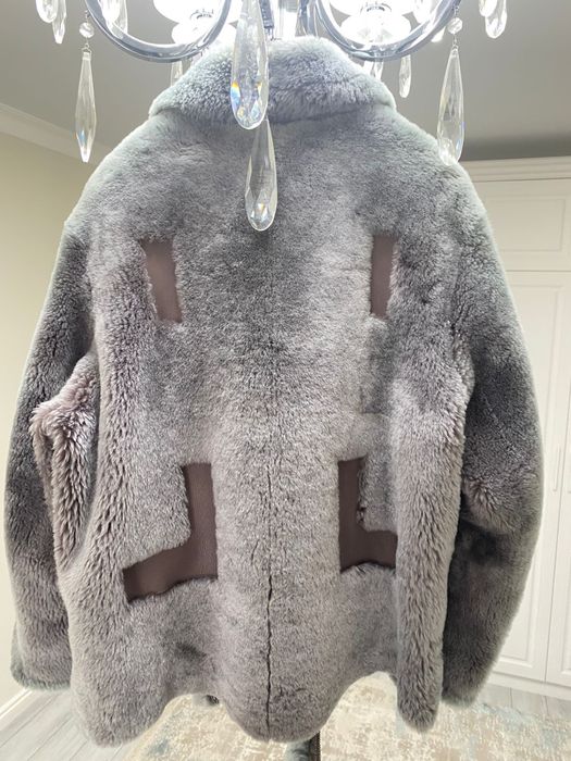 Дубленка зимняя новая