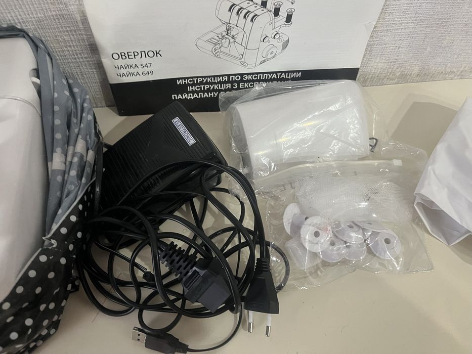 оверлок чайка 649