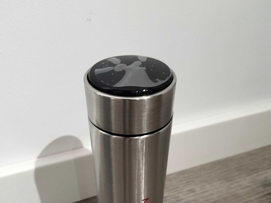Cana termos din otel inoxidabil cu termometru touch digital