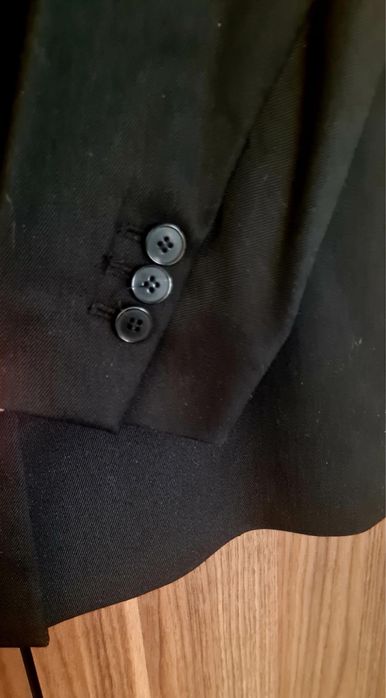 Новый чёрный пиджак Zara, размер  S