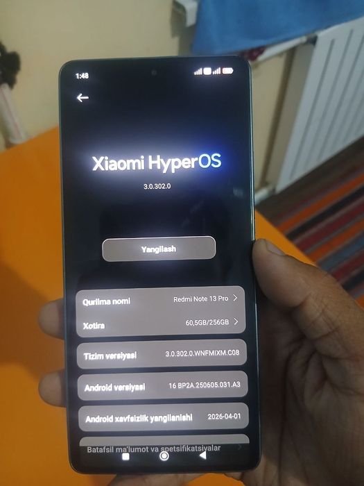 Redmi note 13pro 4G