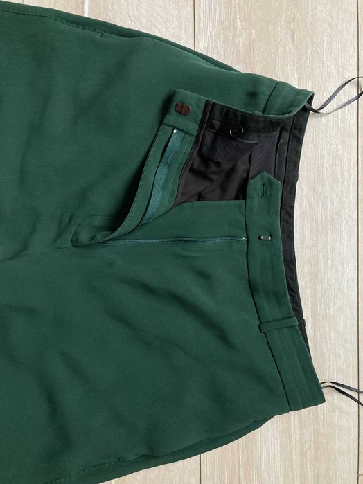 Burberry LONDON женски елегантен копринен панталон панталони UK12 / 38