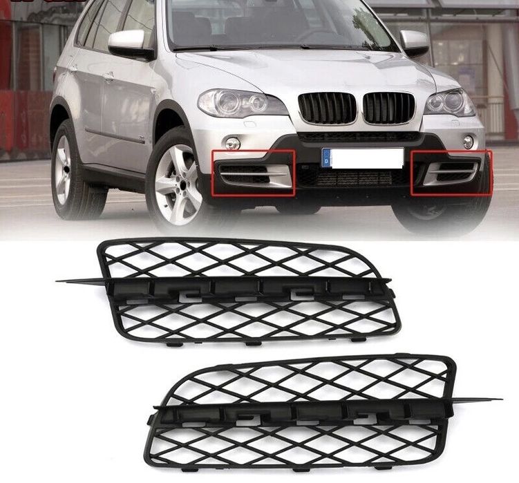 596 BMW E70 X5 Решетка лява дясна предна броня х5 капак бмв е70