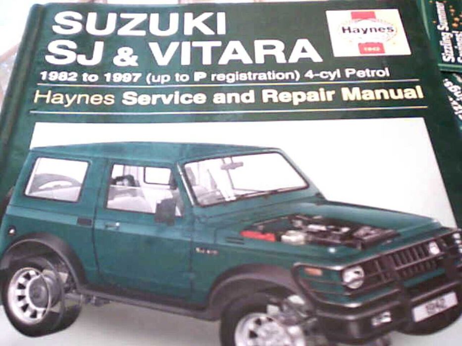 Manual Haynes Suzuki SJ&Vitara 82-97/ Swift Cultus Japonia