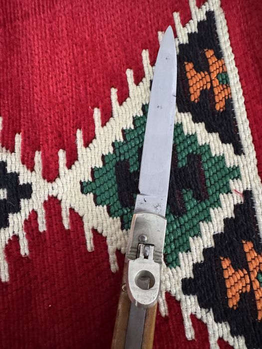 Cuțit german automat presele corn cerb anii 50-60