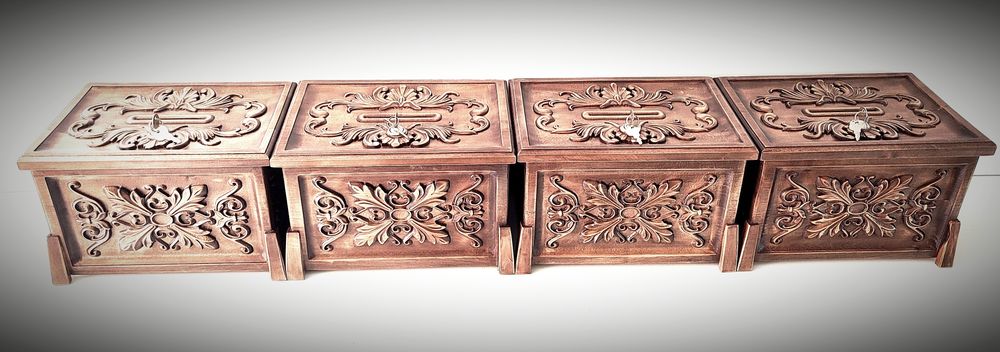 Cutie din lemn de tei , cutia milei