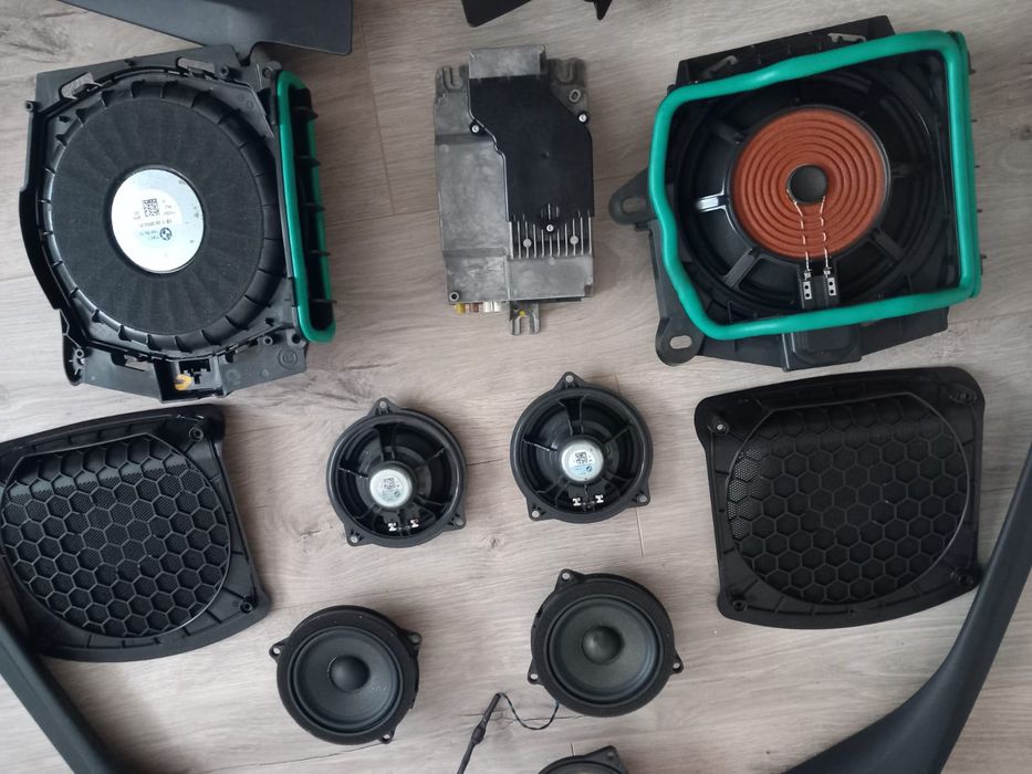 Sistem audio HiFi BMW G20 G21 statie boxe tweetere subwoofere boxa OEM